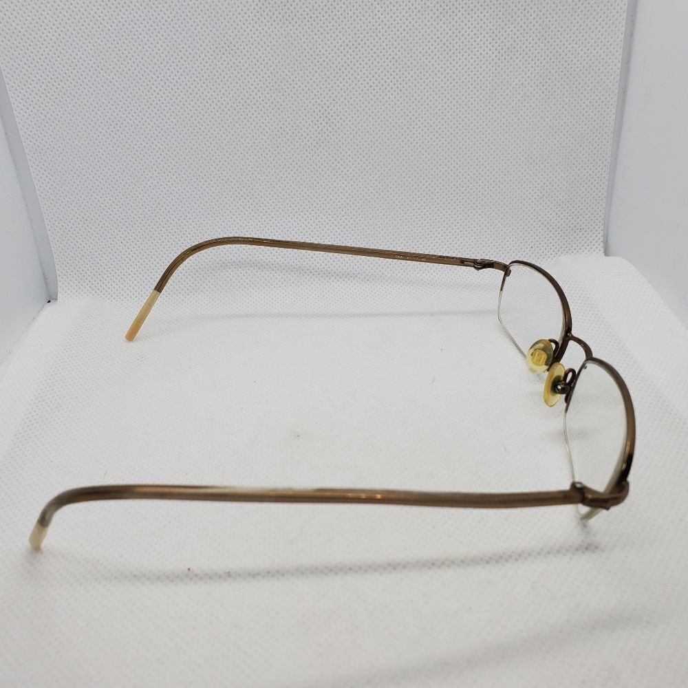 Tommy Hilfiger Brown & Cream Prescription Glasses Frames & Case - Picture 4 of 8